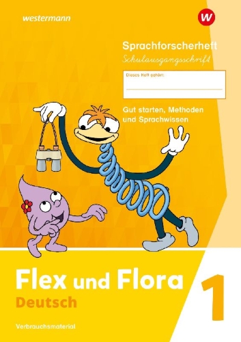 Buchcover und Innenansicht für das Buch: Flex und Flora - Ausgabe 2021