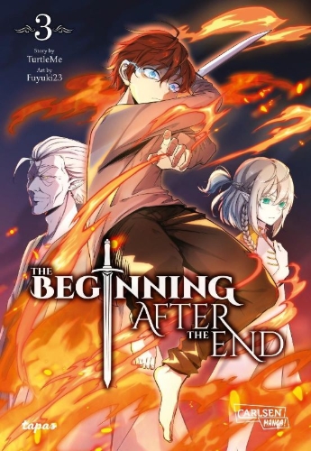 Buchcover und Innenansicht für das Buch: The Beginning after the End