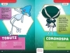 Buchcover und Innenansicht für das Buch: Pokémon - Legendary nd Mythical Guidebook: Deluxe Update Edition
