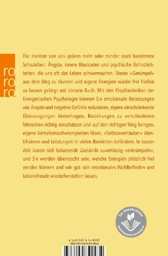 Buchcover und Innenansicht für das Buch: Feng Shui gegen das Gerümpel im Kopf