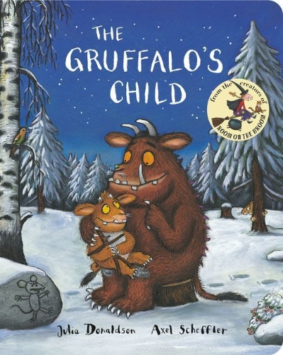 Buchcover und Innenansicht für das Buch: The Gruffalo's Child