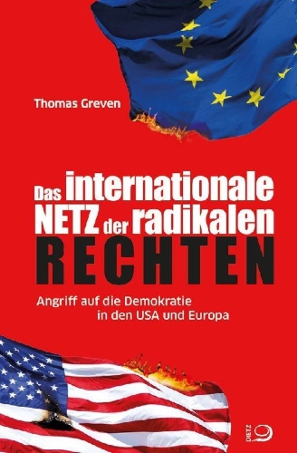 Buchcover und Innenansicht für das Buch: Das internationale Netz der radikalen Rechten