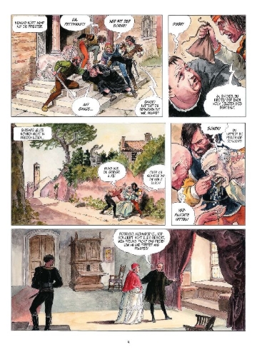 Buchcover und Innenansicht für das Buch: Borgia 2