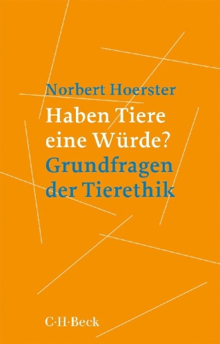 Buchcover und Innenansicht für das Buch: Haben Tiere eine Würde?