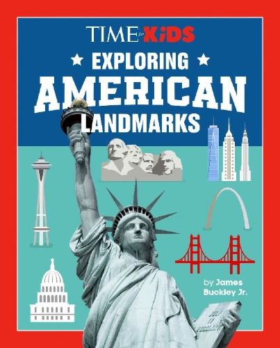 Buchcover und Innenansicht für das Buch: Time for Kids: Exploring American Landmarks