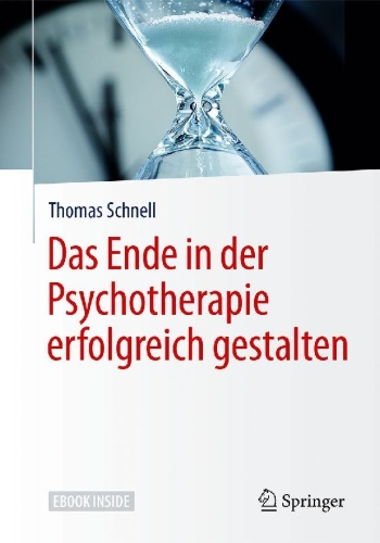Buchcover und Innenansicht für das Buch: Das Ende in der Psychotherapie erfolgreich gestalten