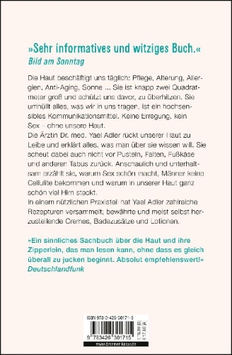 Buchcover und Innenansicht für das Buch: Haut nah