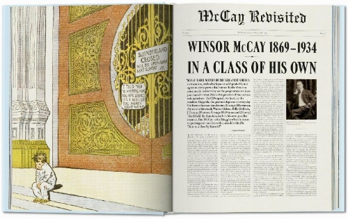 Buchcover und Innenansicht für das Buch: Winsor McCay. The Complete Little Nemo
