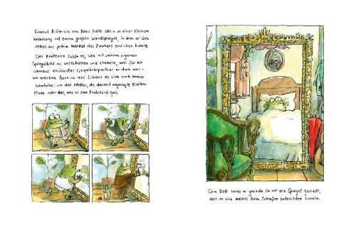 Buchcover und Innenansicht für das Buch: Huntington Toad and the perfect hug