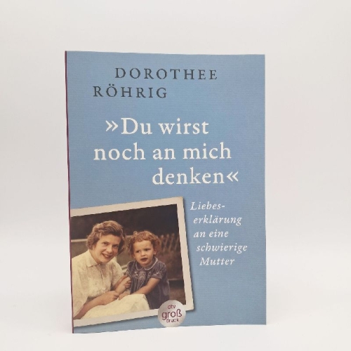 Buchcover und Innenansicht für das Buch: 'Du wirst noch an mich denken'
