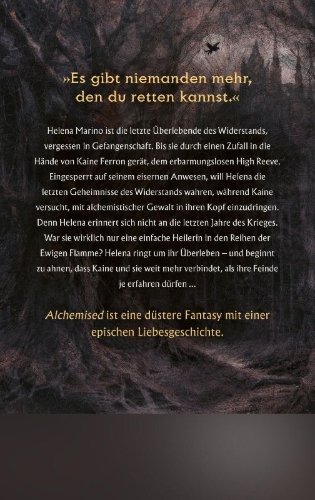 Buchcover und Innenansicht für das Buch: Alchemised