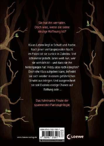 Buchcover und Innenansicht für das Buch: The Blood Traitor