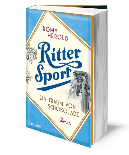 Buchcover und Innenansicht für das Buch: Ritter Sport - Ein Traum von Schokolade