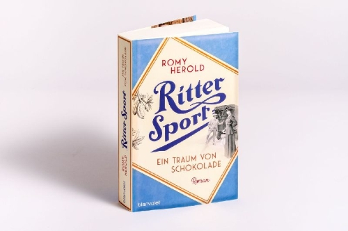 Buchcover und Innenansicht für das Buch: Ritter Sport - Ein Traum von Schokolade