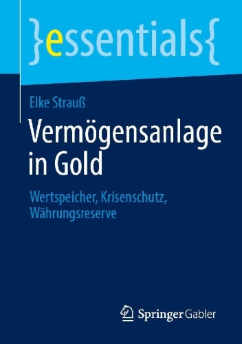 Buchcover und Innenansicht für das Buch: Vermögensanlage in Gold