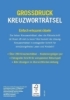 Buchcover und Innenansicht für das Buch: Großdruck Kreuzworträtsel - Band 4 - Über 280 Rätsel in großer Schrift für Senioren & Erwachsene