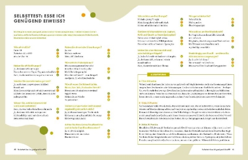 Buchcover und Innenansicht für das Buch: Die Ernährungs-Docs - Unsere 100 besten Protein-Power-Rezepte