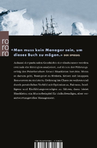 Buchcover und Innenansicht für das Buch: Shackleton's Way