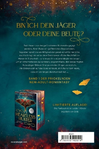 Buchcover und Innenansicht für das Buch: Crimson Moth Book 1