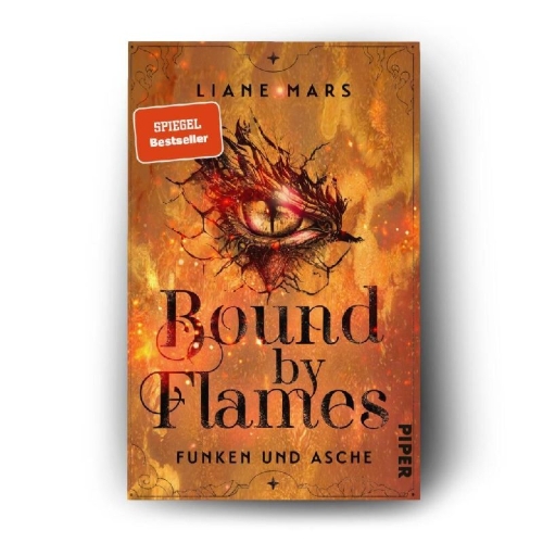 Buchcover und Innenansicht für das Buch: Bound by Flames