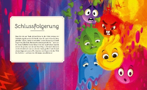 Buchcover und Innenansicht für das Buch: Wie wir fühlen