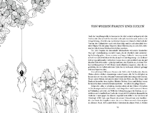 Buchcover und Innenansicht für das Buch: Botanical Curses and Poisons: The Shadow-Lives of Plants