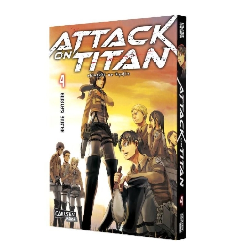 Buchcover und Innenansicht für das Buch: Shingeki no Kyojin