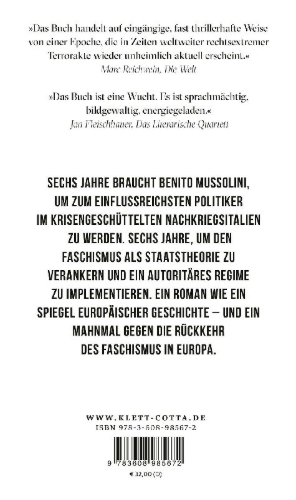 Buchcover und Innenansicht für das Buch: M. Il figlio del secolo