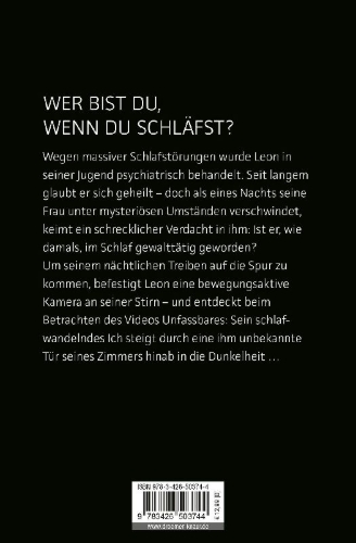 Buchcover und Innenansicht für das Buch: Der Nachtwandler