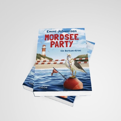 Buchcover und Innenansicht für das Buch: Mordseeparty