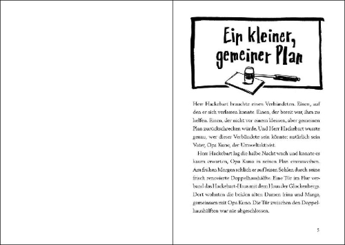 Buchcover und Innenansicht für das Buch: Crazy Family (Band 4) - Die Hackebarts drehen durch
