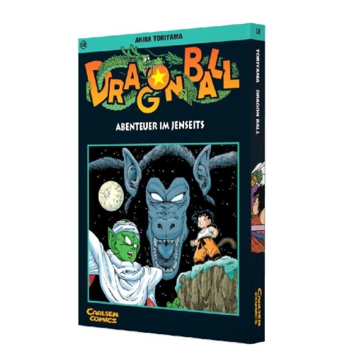 Buchcover und Innenansicht für das Buch: Dragon Ball 18. Abenteuer im Jenseits