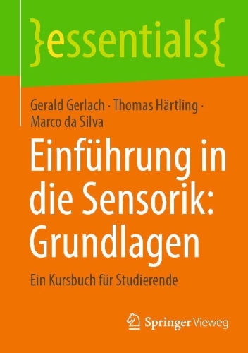 Buchcover und Innenansicht für das Buch: Einführung in die Sensorik: Grundlagen