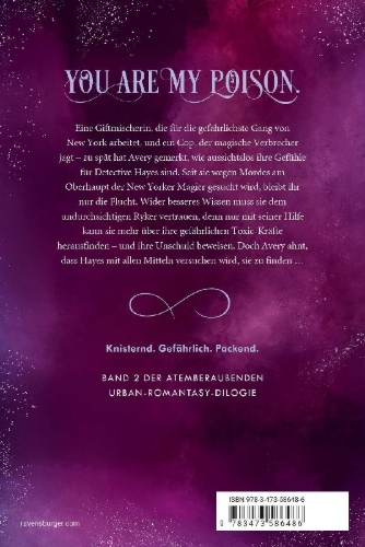 Buchcover und Innenansicht für das Buch: Silver & Poison, Band 2 - Die Essenz der Erinnerung
