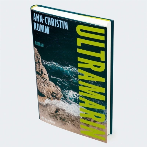 Buchcover und Innenansicht für das Buch: Ultramarin