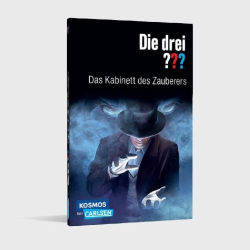 Buchcover und Innenansicht für das Buch: Die drei ???: Das Kabinett des Zauberers