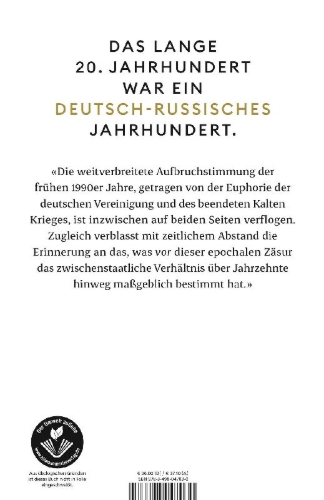 Buchcover und Innenansicht für das Buch: Das deutsch-russische Jahrhundert