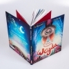 Buchcover und Innenansicht für das Buch: Die kleine Fledermaus Wegda