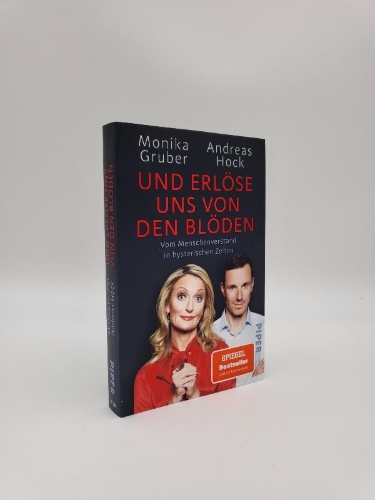 Buchcover und Innenansicht für das Buch: Und erlöse uns von den Blöden
