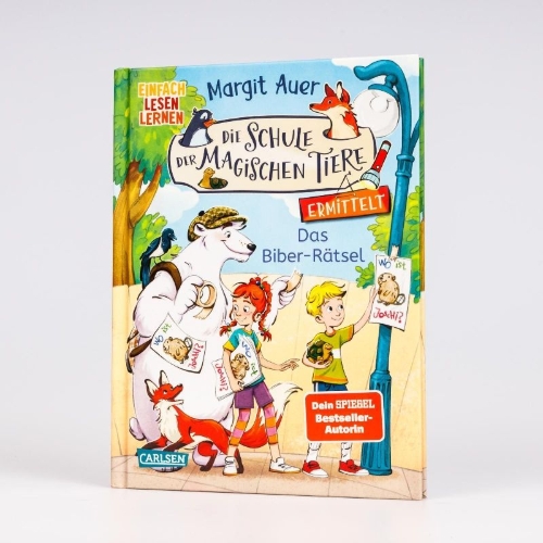 Buchcover und Innenansicht für das Buch: Die Schule der magischen Tiere ermittelt Neuausgabe 7: Das Biber-Rätsel