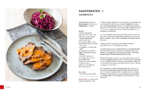 Buchcover und Innenansicht für das Buch: German Cooking