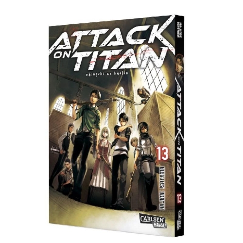 Buchcover und Innenansicht für das Buch: Shingeki no Kyojin