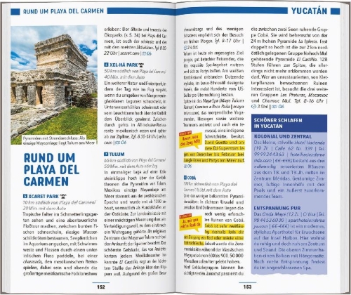 Buchcover und Innenansicht für das Buch: MARCO POLO Reiseführer Mexiko