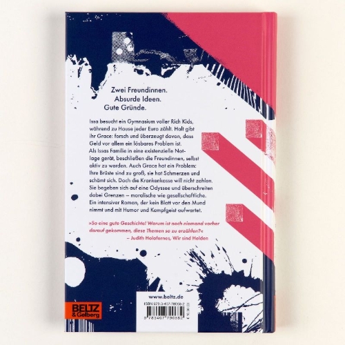 Buchcover und Innenansicht für das Buch: Mädchen allein zu zweit