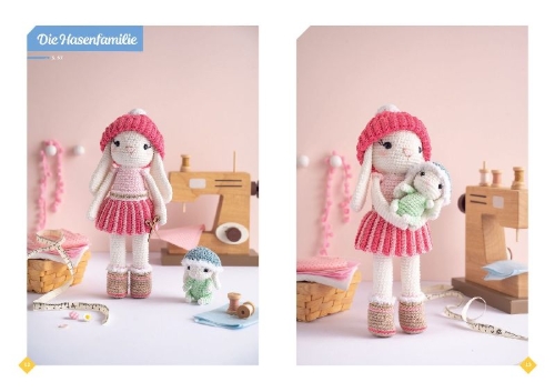Buchcover und Innenansicht für das Buch: Adorables familles d'animaux
