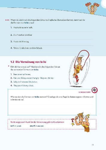 Buchcover und Innenansicht für das Buch: Das große Übungsbuch Englisch 5. - 10. Klasse