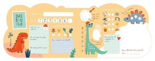 Buchcover und Innenansicht für das Buch: Freunde-Buch für Kinder