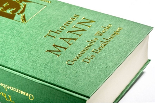 Buchcover und Innenansicht für das Buch: Thomas Mann, Gesammelte Werke: Die Erzählungen