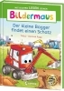 Buchcover und Innenansicht für das Buch: Bildermaus - Der kleine Bagger findet einen Schatz