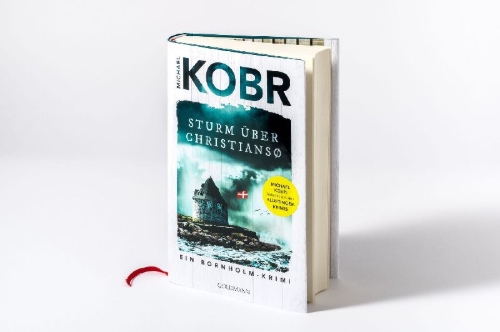 Buchcover und Innenansicht für das Buch: Sturm über Christiansø
